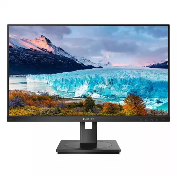 Philips S Line 243S1/00 dators monitors 60.5 cm (23.8 collas) 1920 x 1080 pikseļi Full HD LCD Melns
