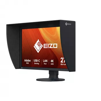 EIZO ColorEdge CG2700X monitors 68.6 cm (27 collas) 3840 x 2160 pikseļi 4K Ultra HD LCD Melns