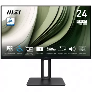MSI Pro MP245PG 23.8 collu Full HD IPS LCD monitors, 100 Hz, 4 ms