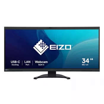 EIZO FlexScan EV3450XC-BK monitors 86,6 cm (34,1 colli) 3440 x 1440 pikseļi UltraWide Quad HD LCD melns
