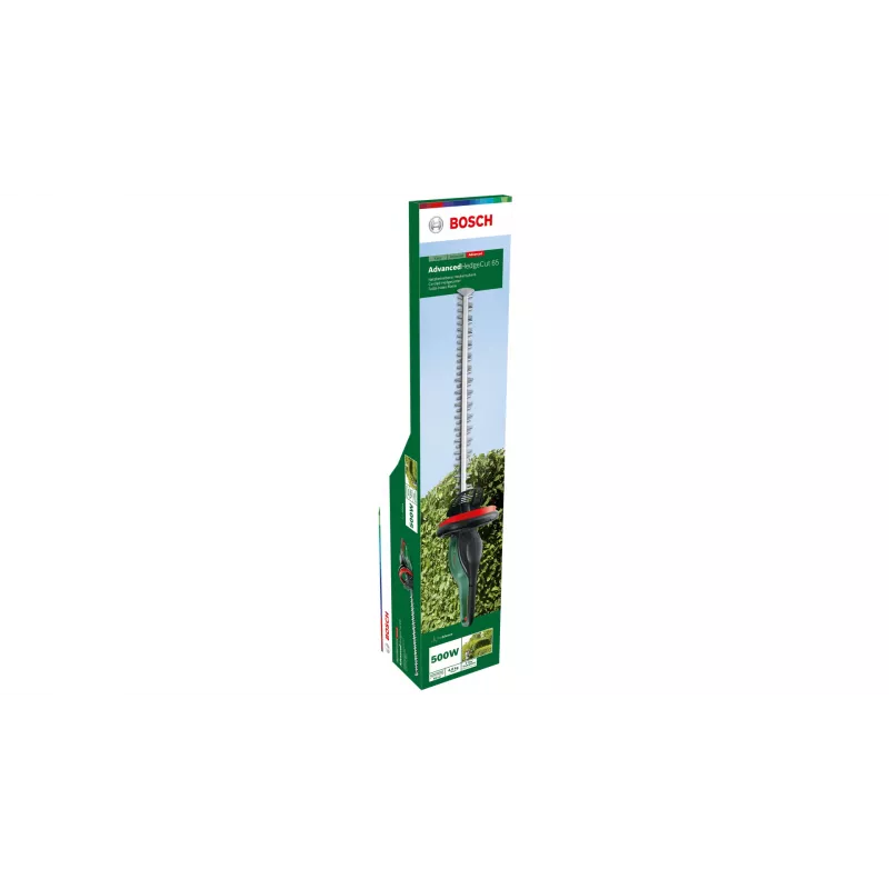 Dzīvžoga šķēres Bosch Advanced HedgeCut 65 Dubultā asmens 500 W 4 kg
