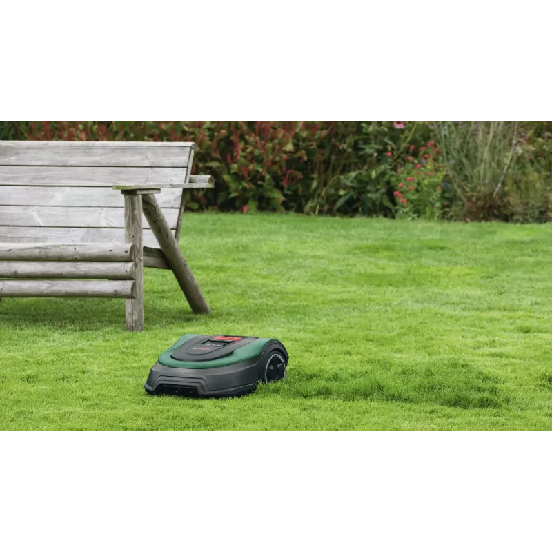 Robotiskais zāles pļāvējs Bosch Indego M+ 700, akumulators, melns, zaļš