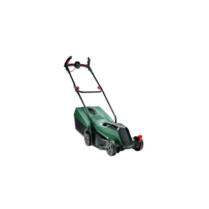 Bosch City Mower 18V-32 bezvadu stūmējzāģis, akumulatora, melns, zaļš