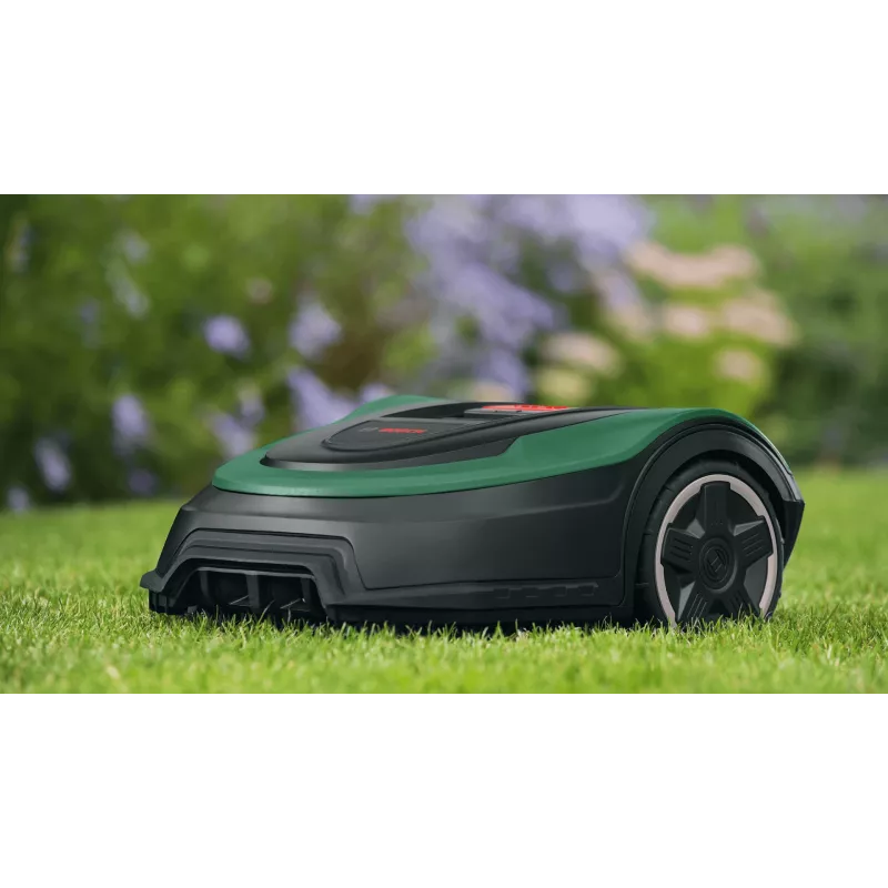 Bosch Indego M 700 robotiskais zāles pļāvējs, akumulatora, melns, zaļš
