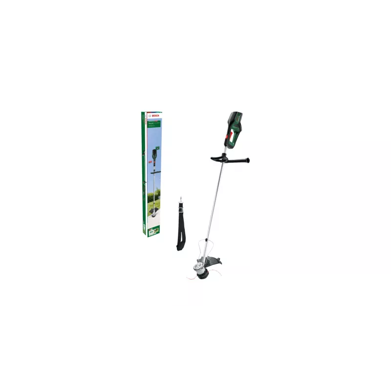 Bosch AdvancedGrassCut 36V-33 bezvadu zāles šķēres Melna, Zaļa, Sudraba
