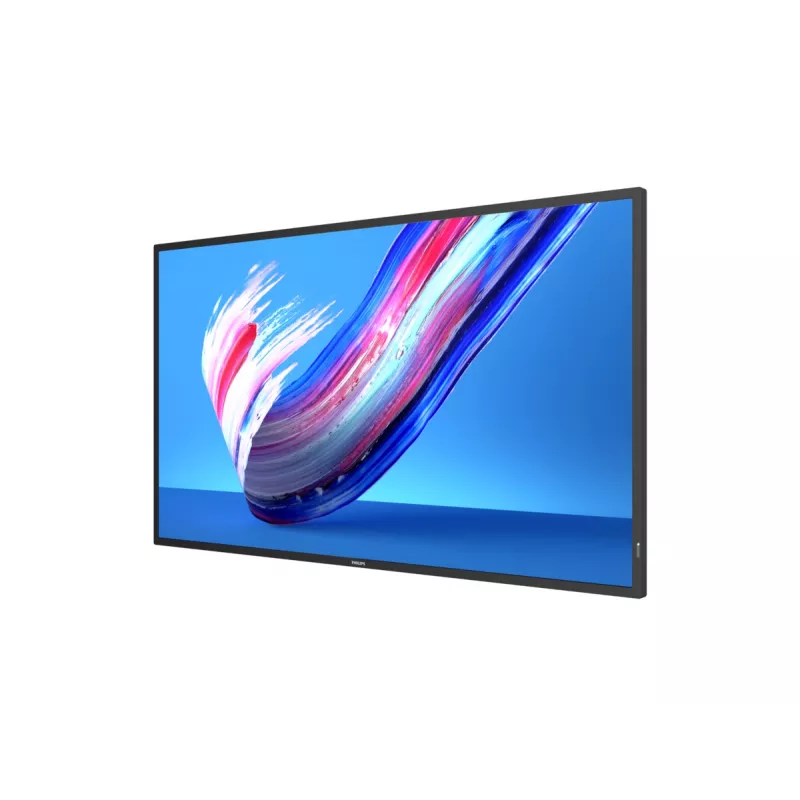 Philips 43BDL3650Q 43 collu digitālās izkārtnes plakanais panelis, LCD, 4K UHD, 400 cd/m², Android 10, Wi-Fi, melns