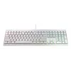 Mehāniskā spēļu tastatūra Cherry MX 2.0S — pilna izmēra (100%), QWERTZ vācu izkārtojums, RGB fona apgaismojums, USB, Balta
