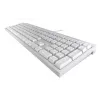 Mehāniskā spēļu tastatūra Cherry MX 2.0S — pilna izmēra (100%), QWERTZ vācu izkārtojums, RGB fona apgaismojums, USB, Balta