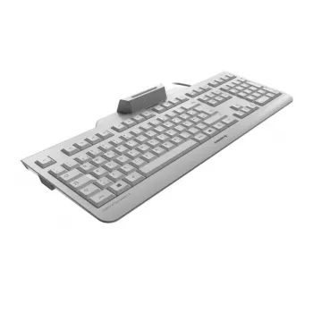 CHERRY JK-A0400CH-0 tastatūra Office USB QWERTZ Šveices pelēka
