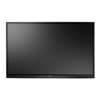AG Neovo IFP-7502 interaktīvais displejs 189,2 cm (74,5 collas) LCD Wi-Fi 350 cd/m² 4K Ultra HD melns skārienekrāns ar iebūvētu procesoru Android 8.0
