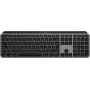 Logitech MX Keys S for Mac bezvadu tastatūra QWERTY alumīnija melna