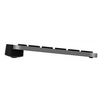 Logitech MX Keys S for Mac bezvadu tastatūra QWERTY alumīnija melna
