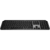 Logitech MX Keys S for Mac bezvadu tastatūra QWERTY alumīnija melna