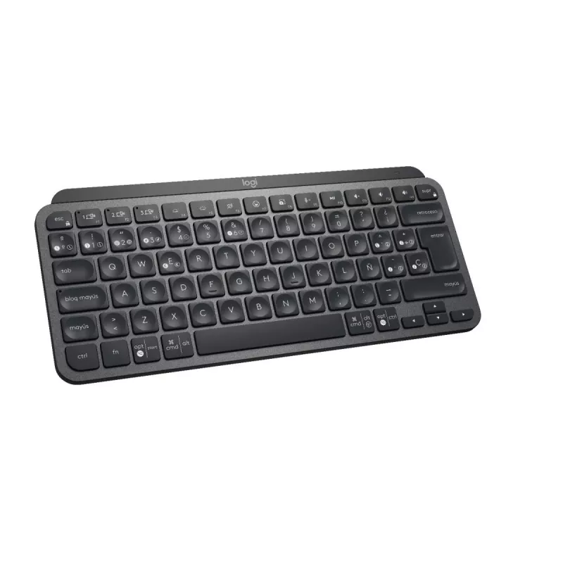 Logitech MX Keys Mini bezvadu taustiņu tastatūra, grafīta krāsa, QWERTY Spanish