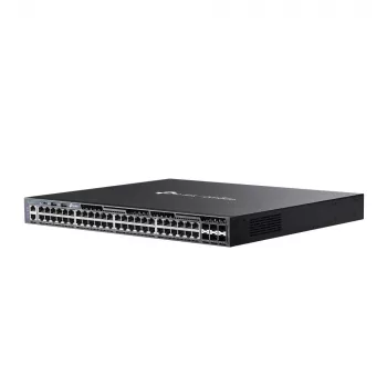 TP-Link Omada SG6654X 48-Portu Gigabit L3 pārslēdzējs ar 6 10G slotiem