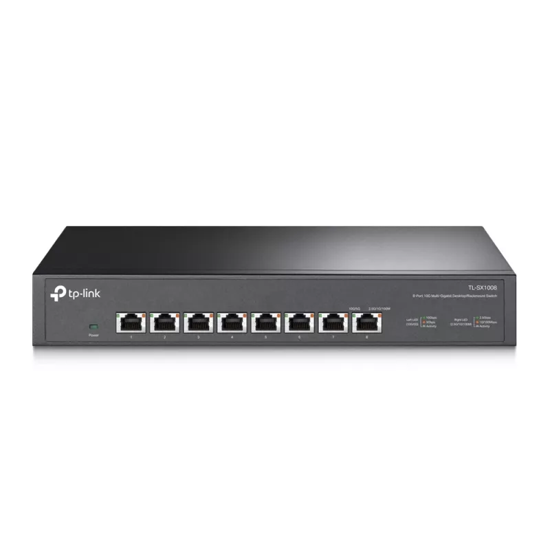 Nepārvaldāms slēdzis TP-Link TL-SX1008 8 porti 10G galddatoram/statīvam