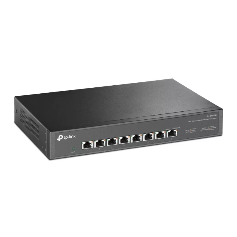 Nepārvaldāms slēdzis TP-Link TL-SX1008 8 porti 10G galddatoram/statīvam