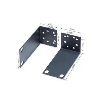 Montāžas komplekts TP-Link Omada Rack Mount Kit 13 collu Melns Metāls