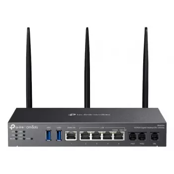 TP-Link Omada AX3000 bezvadu maršrutētājs Gigabit Ethernet Divjoslu (2.4 GHz / 5 GHz) Melns