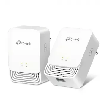 TP-Link G.hn1200 Powerline komplekts, 607 Mbit/s, Gigabit Ethernet, 10/100/1000 Mbit/s, HomePlug AV2, 300 m, Balts