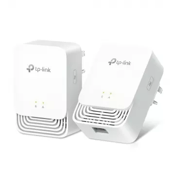 TP-Link G.hn1200 Powerline komplekts, 607 Mbit/s, Gigabit Ethernet, 10/100/1000 Mbit/s, HomePlug AV2, 300 m, Balts