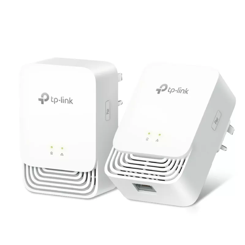 TP-Link G.hn1200 Powerline komplekts, 607 Mbit/s, Gigabit Ethernet, 10/100/1000 Mbit/s, HomePlug AV2, 300 m, Balts