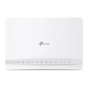 TP-Link Wi-Fi 6 Internet Box 4 bezvadu maršrutētājs Gigabit Ethernet divjoslu (2.4 GHz / 5 GHz) Balts
