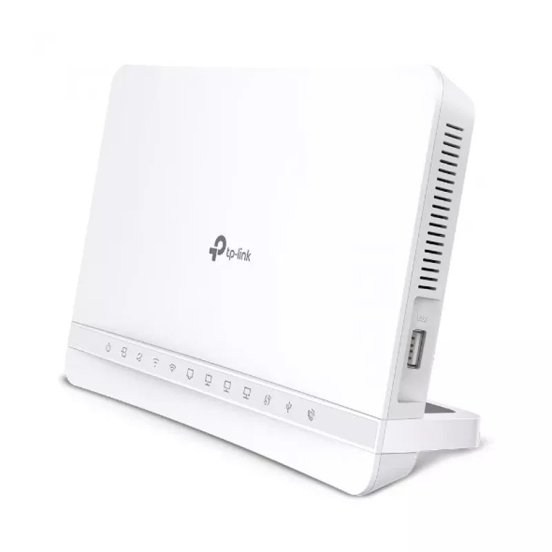TP-Link Wi-Fi 6 Internet Box 4 bezvadu maršrutētājs Gigabit Ethernet divjoslu (2.4 GHz / 5 GHz) Balts
