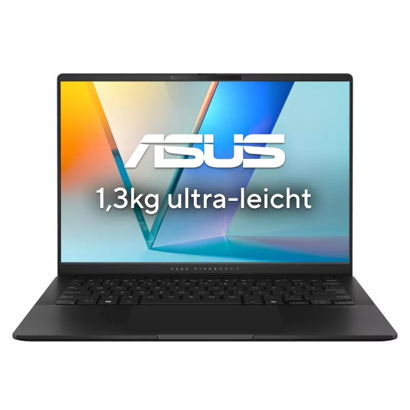 ASUS Vivobook S14 OLED S5406SA-QD151W Copilot+ PC Intel Core Ultra 7 256V klēpjdators 35,6 cm (14 collu) WUXGA 16 GB LPDDR5x-SDRAM 1 TB SSD Wi-Fi 7 (802.11be) Windows 11 Home Melns