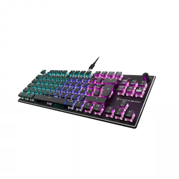 Turtle Beach Vulcan TKL klaviatūra Gaming USB QWERTZ Melna