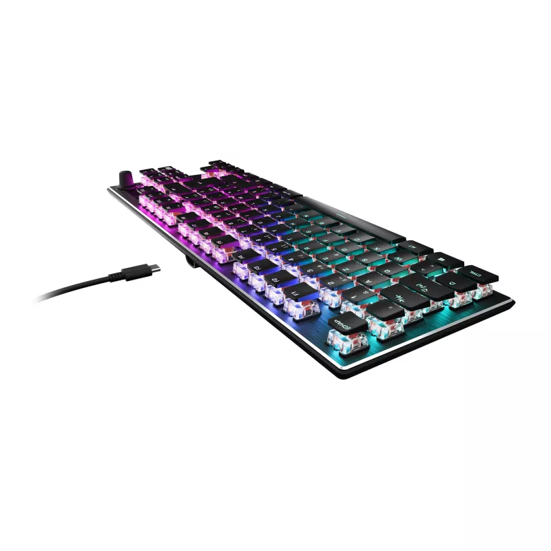 Turtle Beach Vulcan TKL klaviatūra Gaming USB QWERTZ Melna