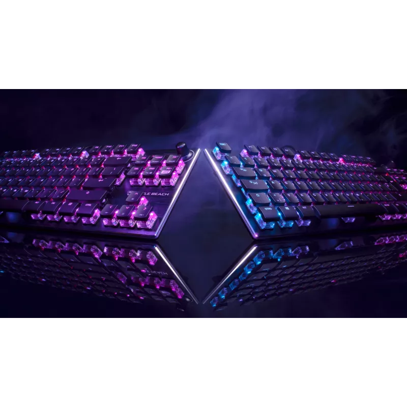 Turtle Beach Vulcan TKL klaviatūra Gaming USB QWERTZ Melna