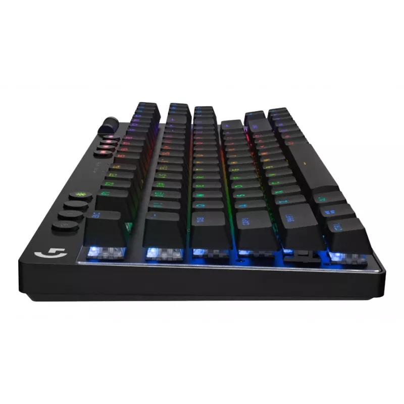 Logitech G Pro X TKL Lightspeed Gaming tastatūra - Bluetooth - Melna - Vācu QWERTZ - Tactile