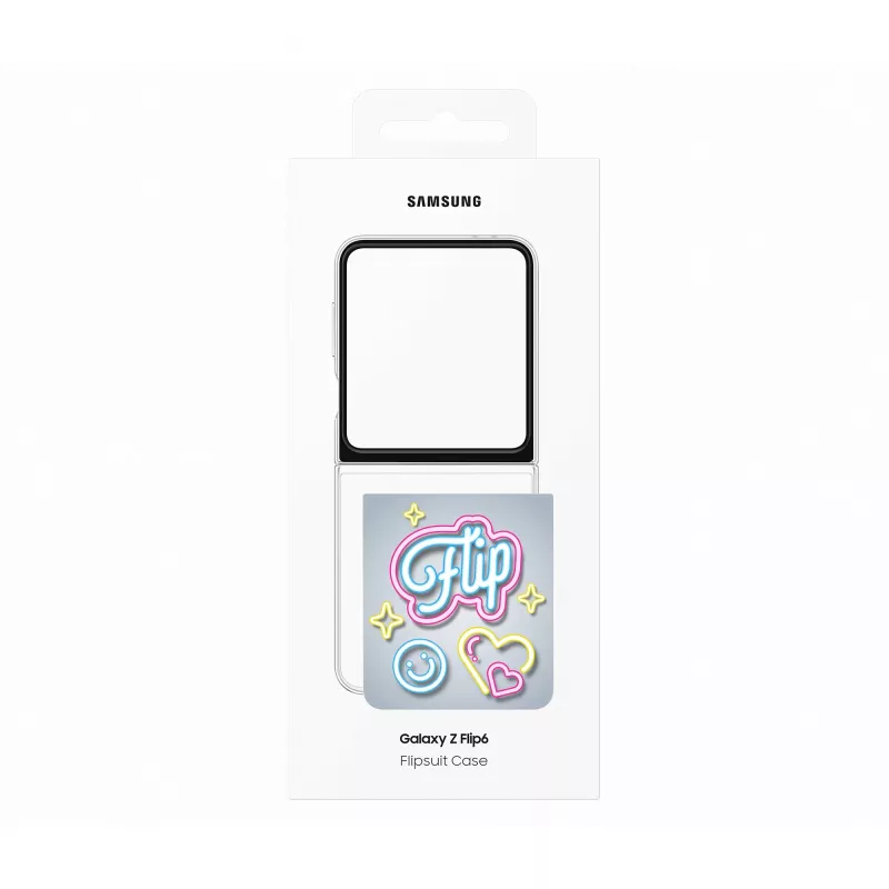 Samsung EF-ZF741CTEGWW caurspīdīgs mobilā telefona maciņš 17 cm (6,7 collu)