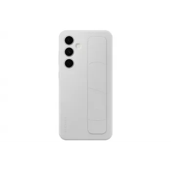 Cover Samsung Galaxy S24 FE Monochromatic Grey ar Galda Statīvu