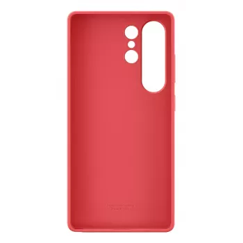 Cover Samsung Galaxy S25 Ultra Silikona Maciņš Sarkans Monohroms