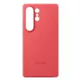 Cover Samsung Galaxy S25 Ultra Silikona Maciņš Sarkans Monohroms