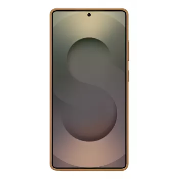 Samsung Kindsuit Mākslīgās Ādas Maciņš Galaxy S25, Brūns