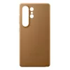 Samsung EF-VS938 Kindsuit mākslīgās ādas aizmugures vāks Galaxy S25 Ultra tālrunim, camel (brūns)
