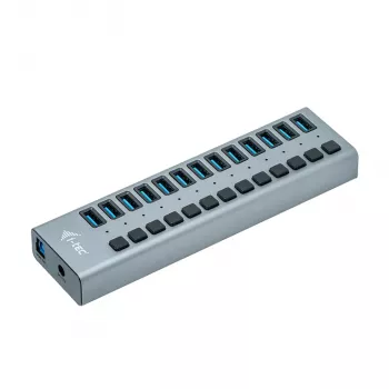 i-tec USB 3.0 Charging HUB 13 portu + barošanas adapteris 60 W