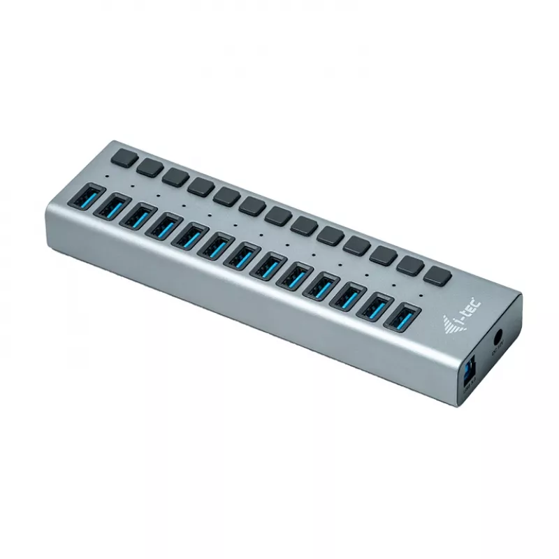 i-tec USB 3.0 Charging HUB 13 portu + barošanas adapteris 60 W