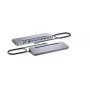i-tec USB-C metāla ergonomiskā 3x 4K displeja dokošanas stacija + Power Delivery 100 W