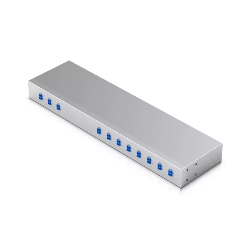 Viļņu garuma dalīšanas multipleksors Ubiquiti UACC-CWDM-8 442 mm × 120 mm × 43,7 mm