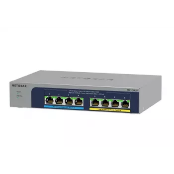 NETGEAR MS108UP ne pārvaldāms 2.5G Ethernet (100/1000/2500) Power over Ethernet (PoE) slēdzis