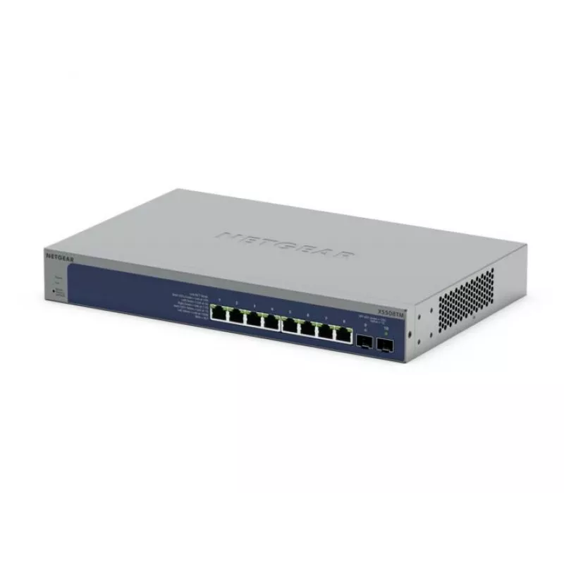 Pārvaldāmais slēdzis NETGEAR XS508TM L2/L3/L4 Pelēks