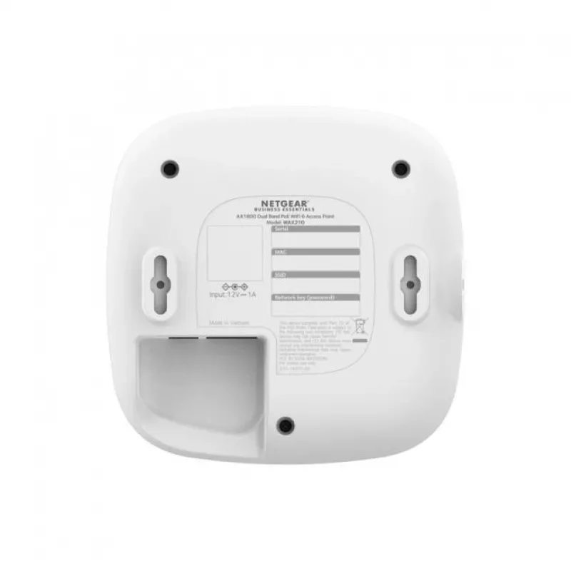 NETGEAR WAX210 1800 Mbit/s Balts Power over Ethernet (PoE)