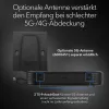 NETGEAR M3 pārnēsājamais maršrutētājs, bezvadu, divjoslu (2,4 GHz / 5 GHz), melns