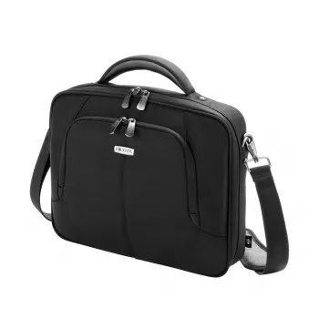 DICOTA Eco Multi Compact 14-15.6 inch somiņa klēpjdatoram - Melna / 600d Rpet Poliesters