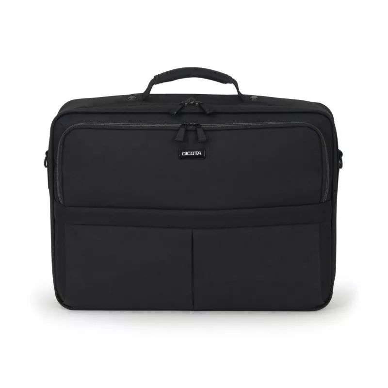DICOTA Eco Multi Scale - 15-17.3 collu piezīmjdatora soma - Melna / 600d pārstrādāts PET