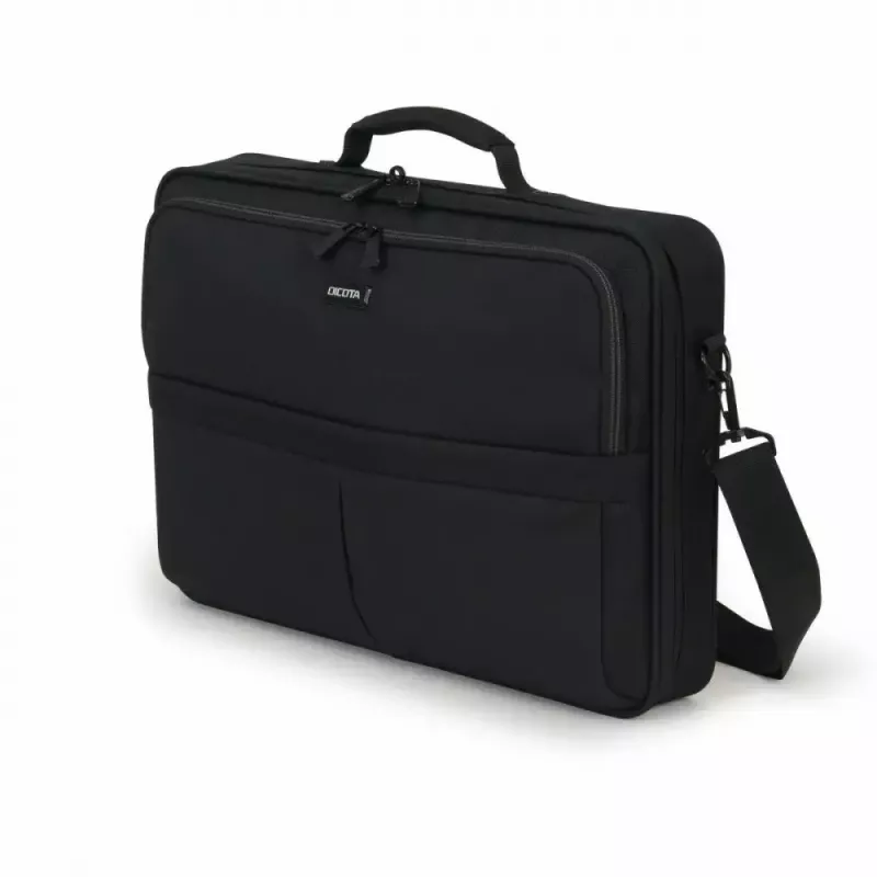 DICOTA Multi Scale -12-14.1 collu piezīmjdatora soma - Melna / 600d Pārstrādāts PET